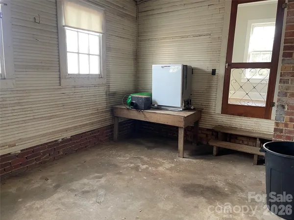 a view of front door