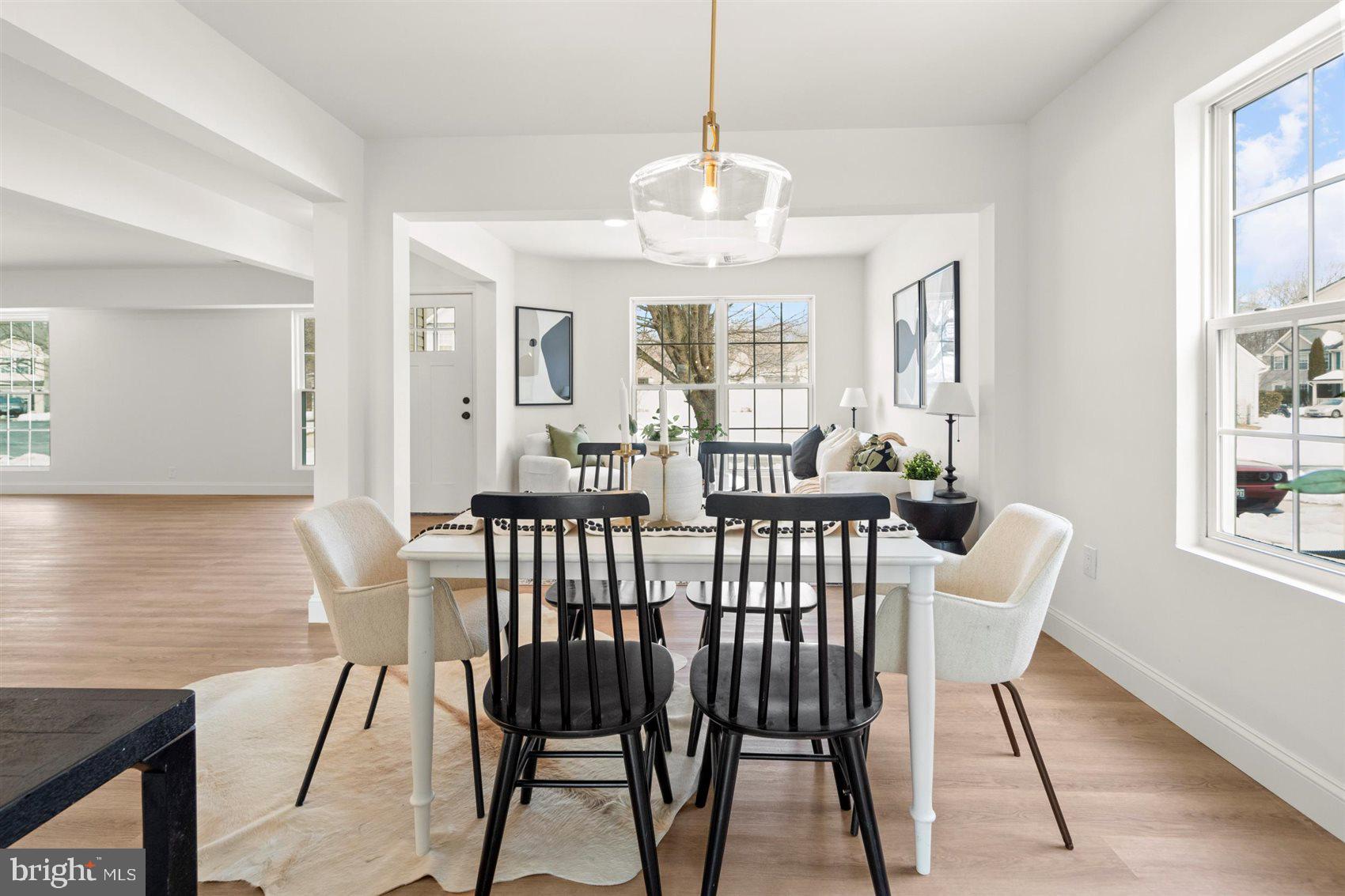 304 Canoe Lane Edgewood, MD 21040 - Photo 15 of 41 a view of a dining room with furniture window and outside view