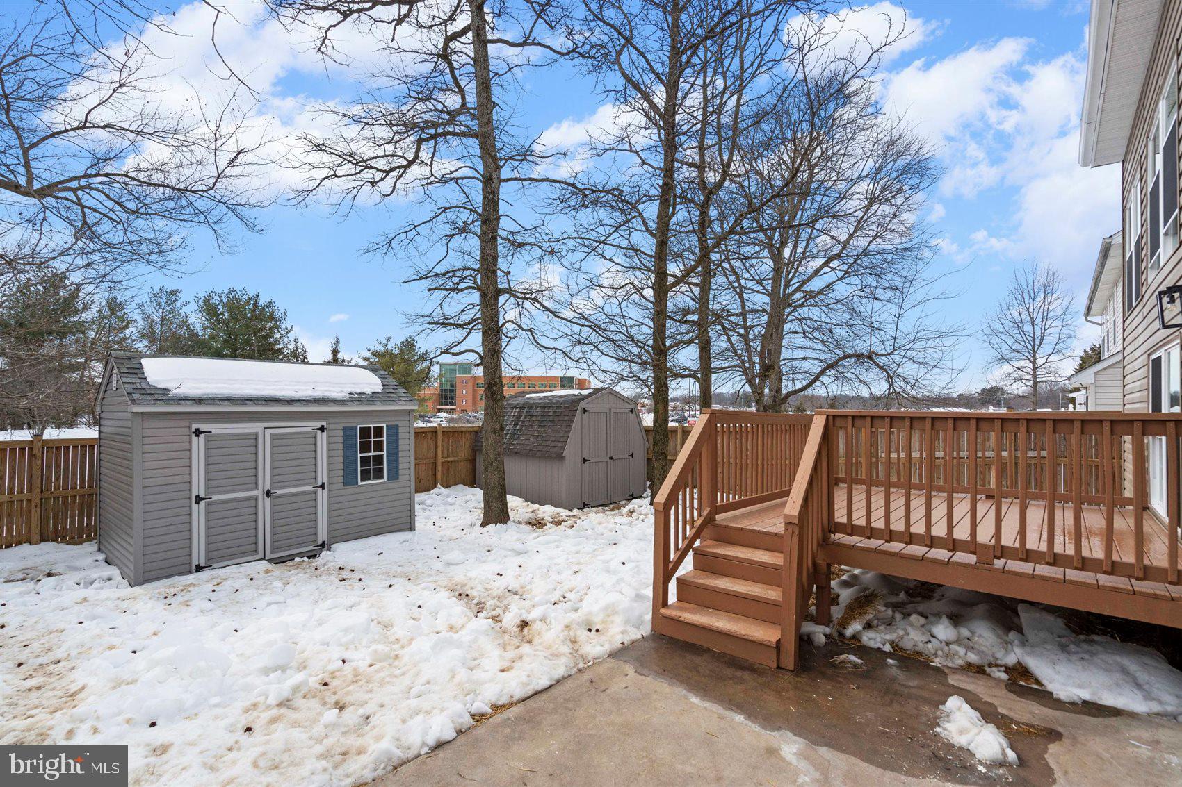 304 Canoe Lane Edgewood, MD 21040 - Photo 4 of 41 a wooden bench sitting in front of house