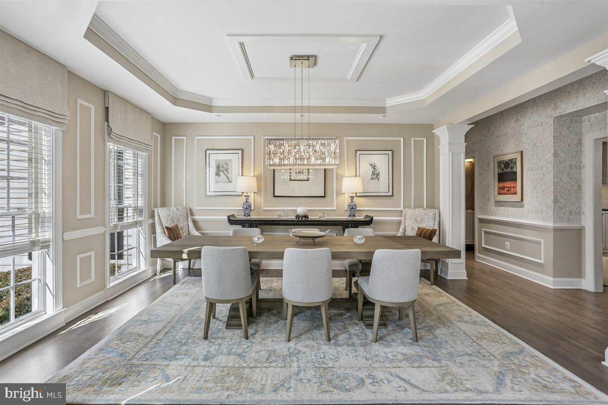 3738 Gleneagles Drive Silver Spring, MD 20906 - Photo 6 of 71 a view of a dining room with furniture window and wooden floor