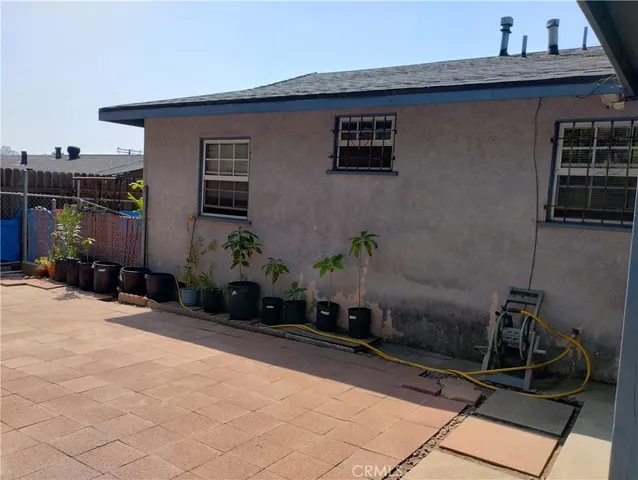 a view of outdoor space and deck
