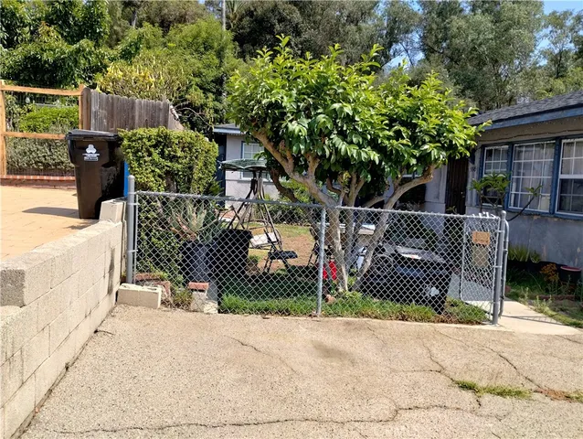 a view of outdoor space and yard