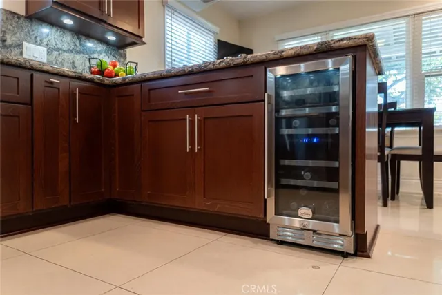 a yellow room with shower