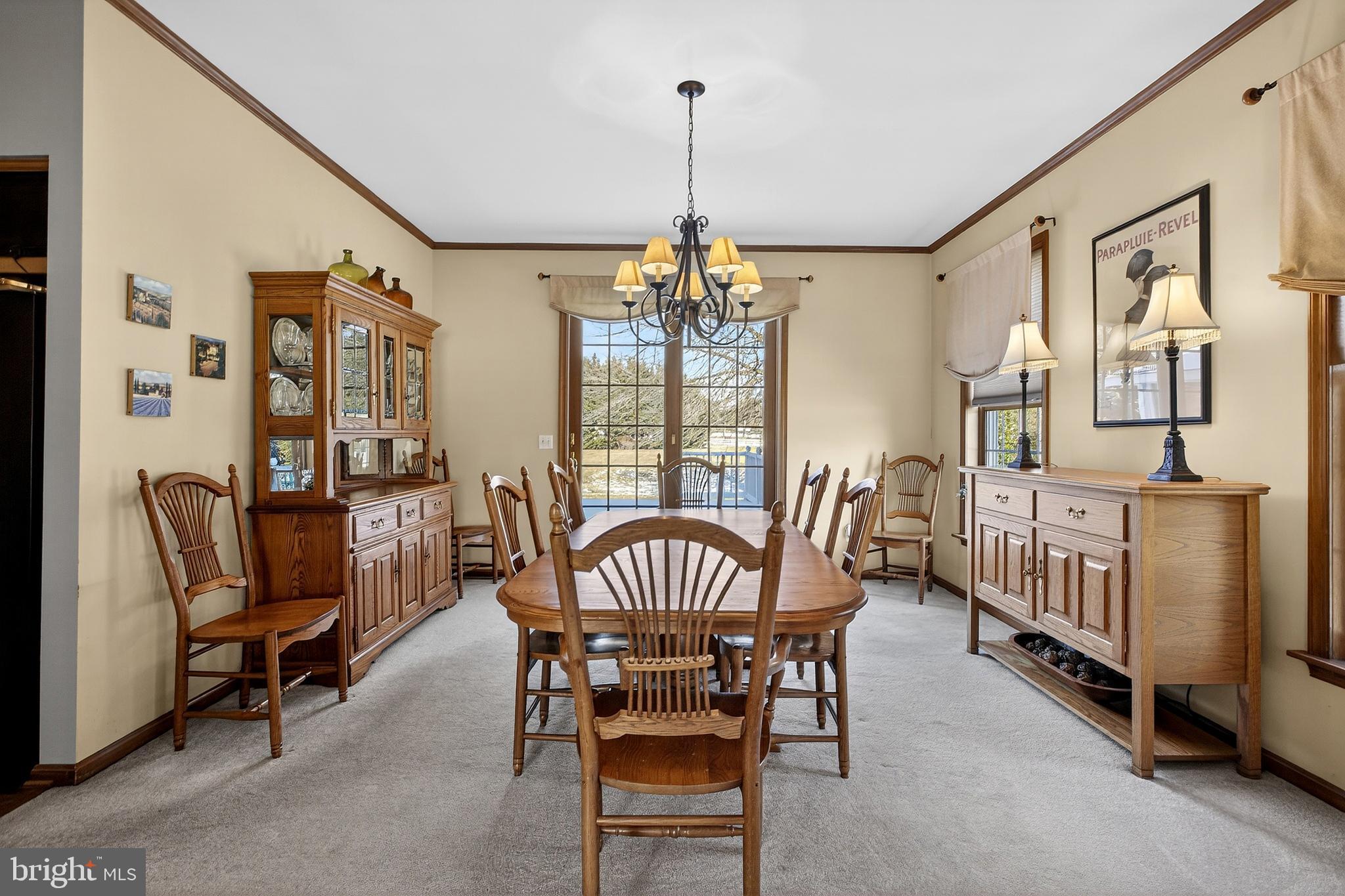 657 Vance Neck Road Middletown, DE 19709 - Photo 12 of 73 a view of a dining room with furniture window and outside view