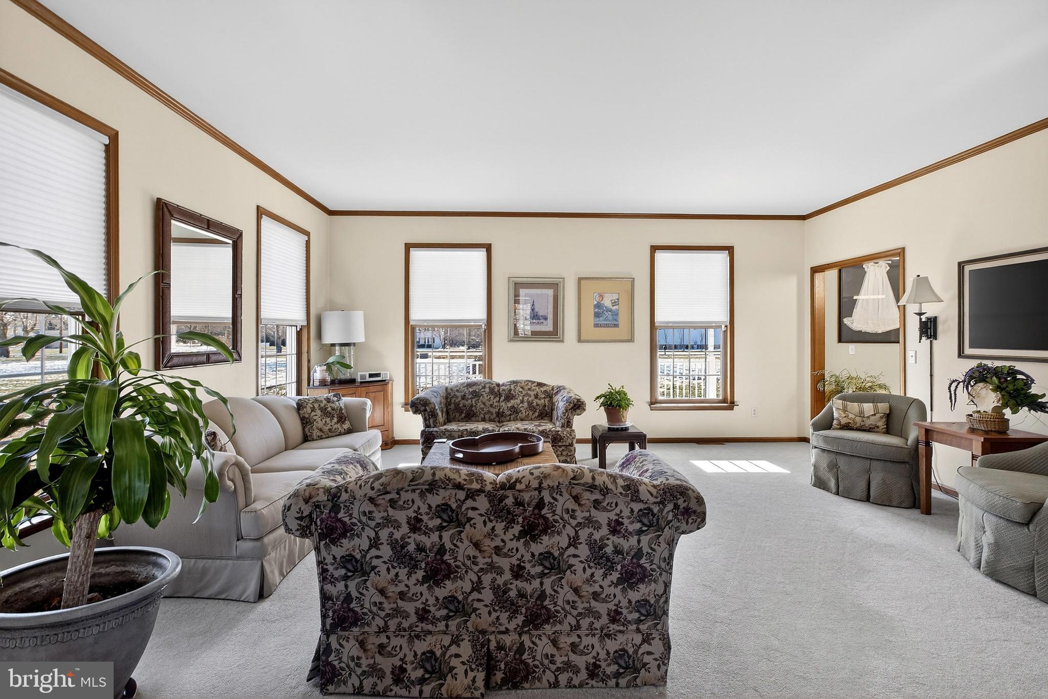 657 Vance Neck Road Middletown, DE 19709 - Photo 9 of 73 a living room with furniture potted plant and a large window