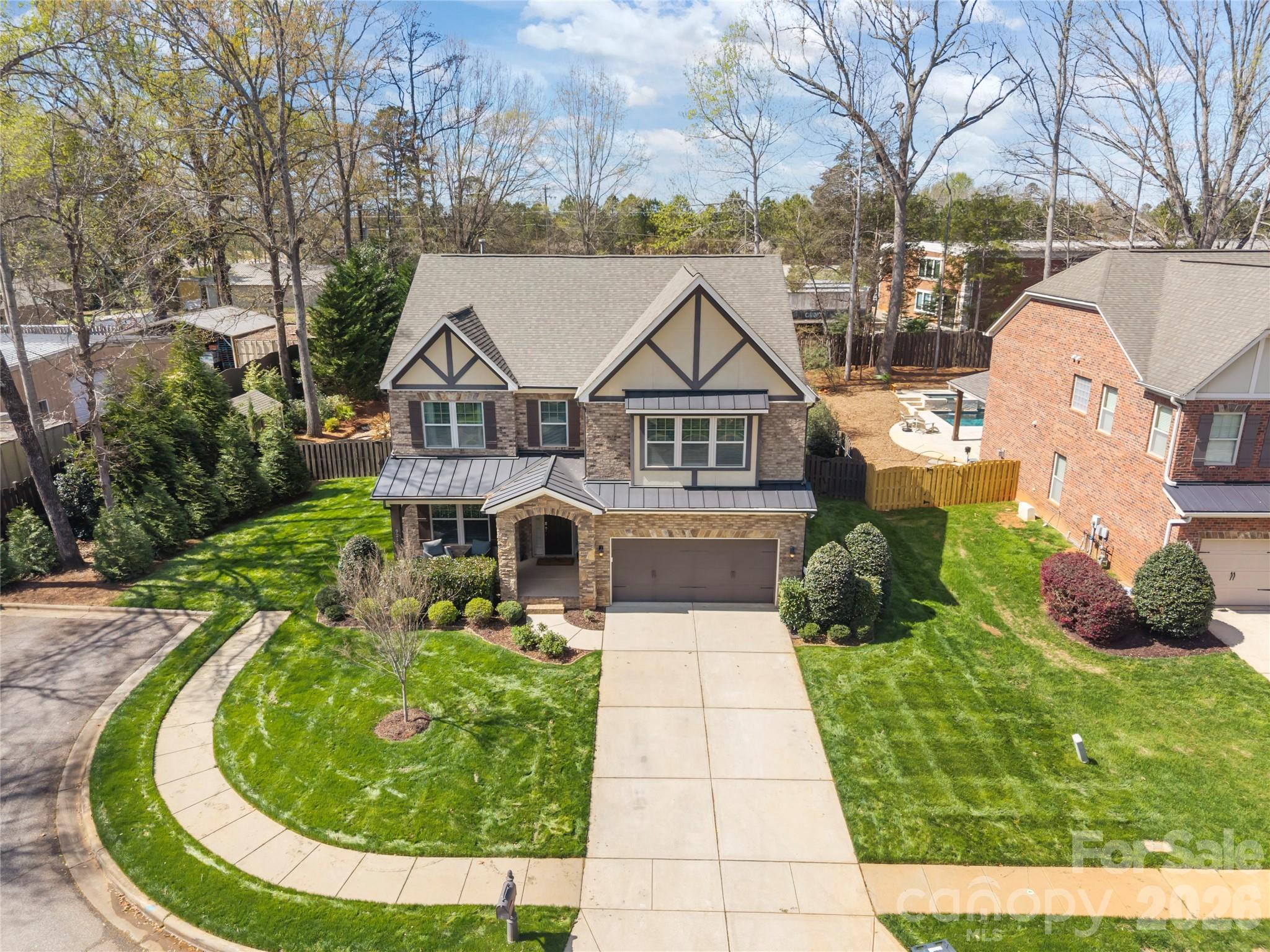 921 Rock Forest Way Fort Mill, SC 29707 - Photo 40 of 40 a front view of a house with garden