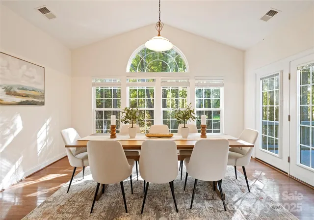 a house view with a outdoor space