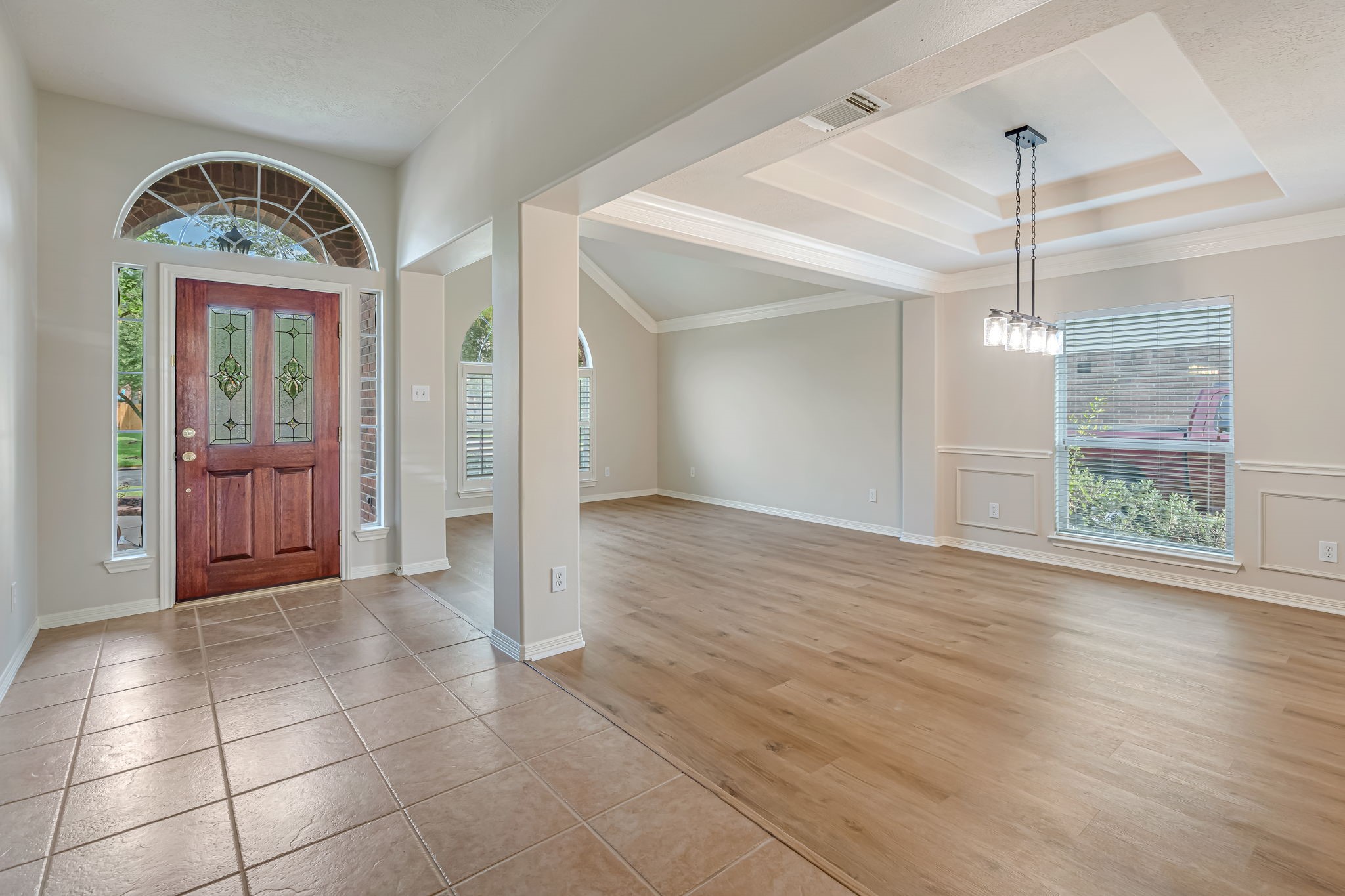 24919 Corbin Gate Drive Spring, TX 77389 - Photo 4 of 31 a view of an empty room window and wooden floor
