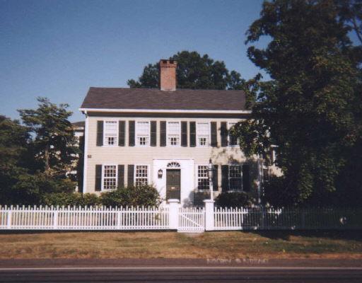 546 North Benson Road Fairfield, CT 06824 - Photo 1 of 1 a front view of a house with a garden
