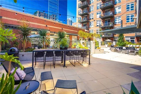 a very nice looking room with a large window