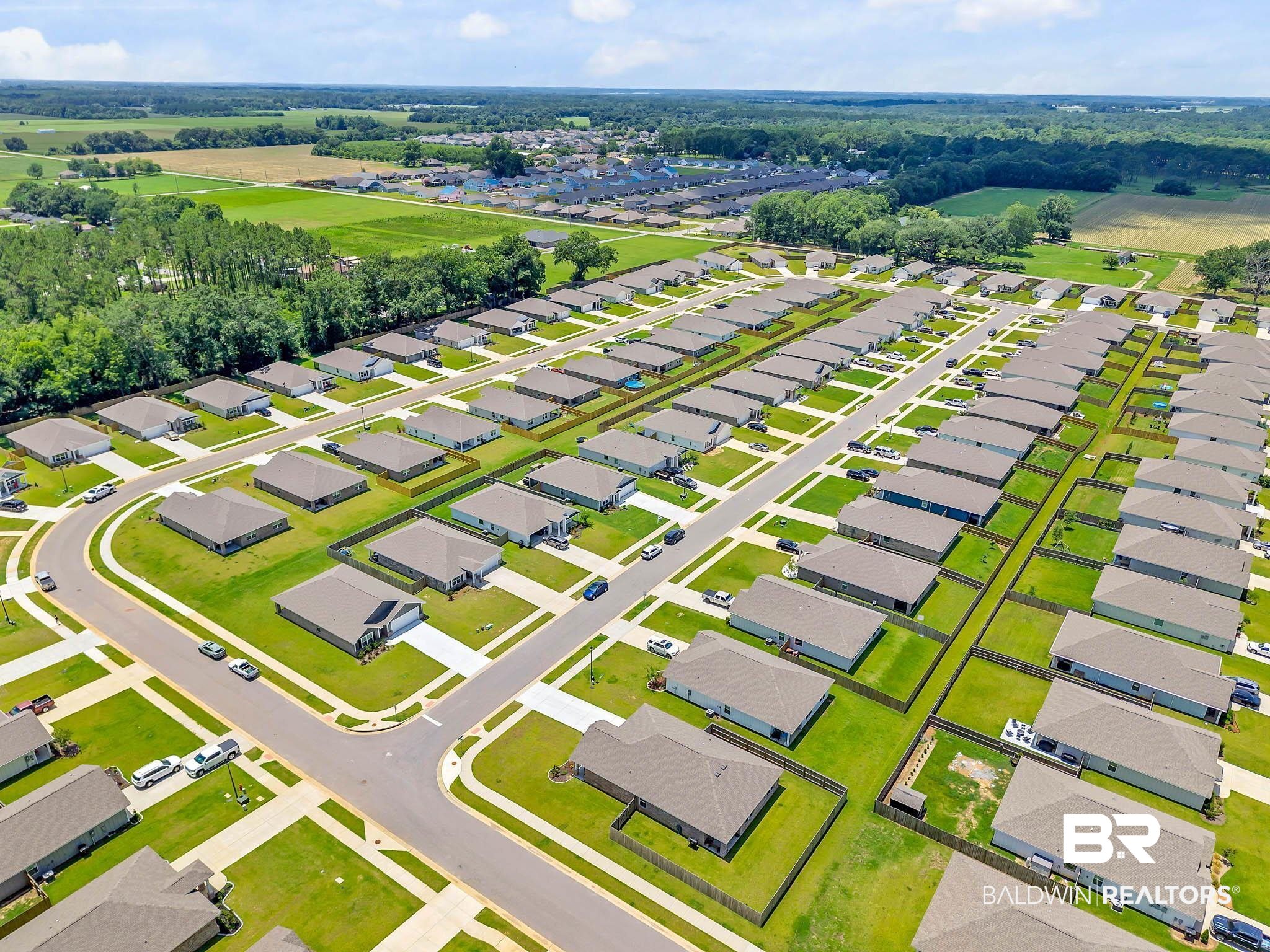 17217 REFLECTION Street Loxley, AL 36551 - Photo 75 of 83 Aerial view of residential area
