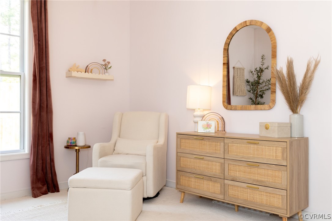 2406 Emanuel Church Road Powhatan, VA 23139 - Photo 34 of 50 a view of bathroom with a sink cabinet and a mirror