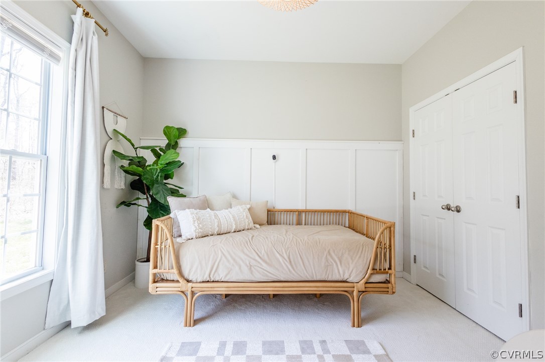 2406 Emanuel Church Road Powhatan, VA 23139 - Photo 38 of 50 a bedroom with a bed table and a window