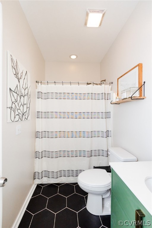2406 Emanuel Church Road Powhatan, VA 23139 - Photo 40 of 50 a bathroom with a toilet and a shower
