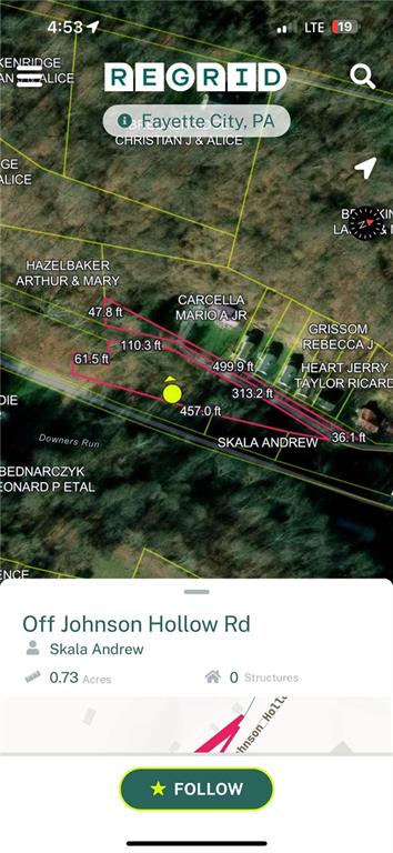 0 Johnson Hollow Road Fayette City, PA 15438 - Photo 34 of 42 a black and white photo of a lake