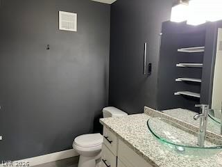 7885 West Flamingo Road, Unit 2004 Las Vegas, NV 89147 - Photo 15 of 23 This bathroom features a contemporary vessel sink and granite counters for a modern aesthetic.