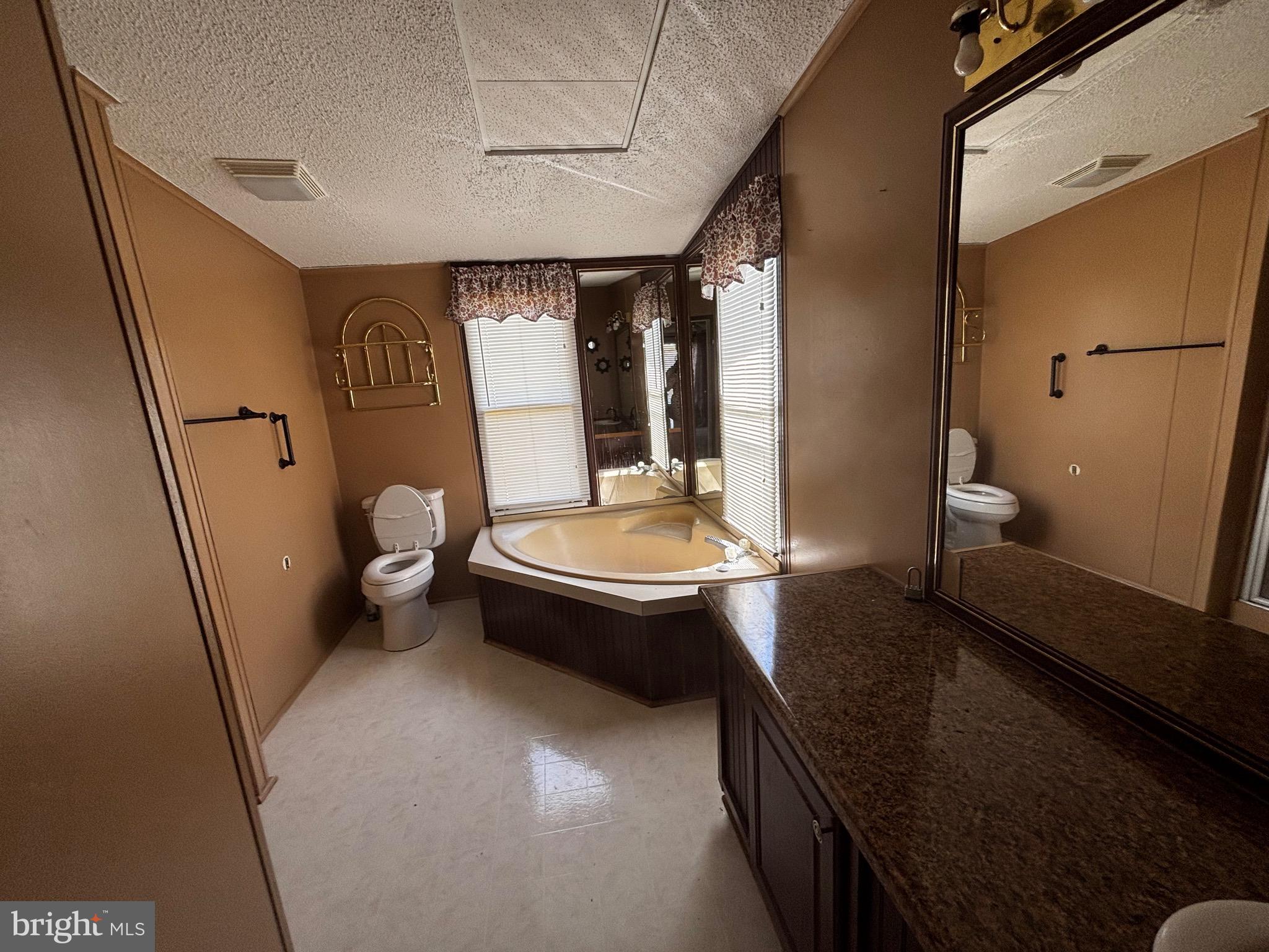 101 Susan Place Dover, DE 19901 - Photo 7 of 8 a bathroom with a toilet a sink and mirror