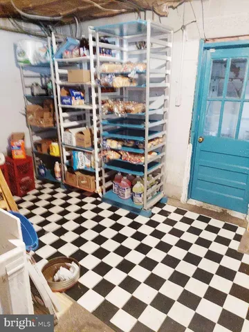 a room with storage and utility