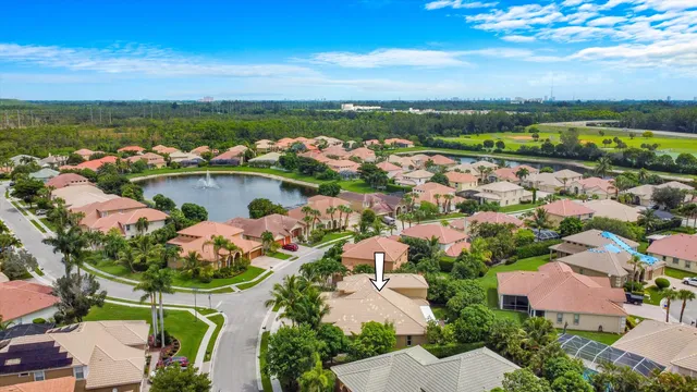 a view of a city and lake view