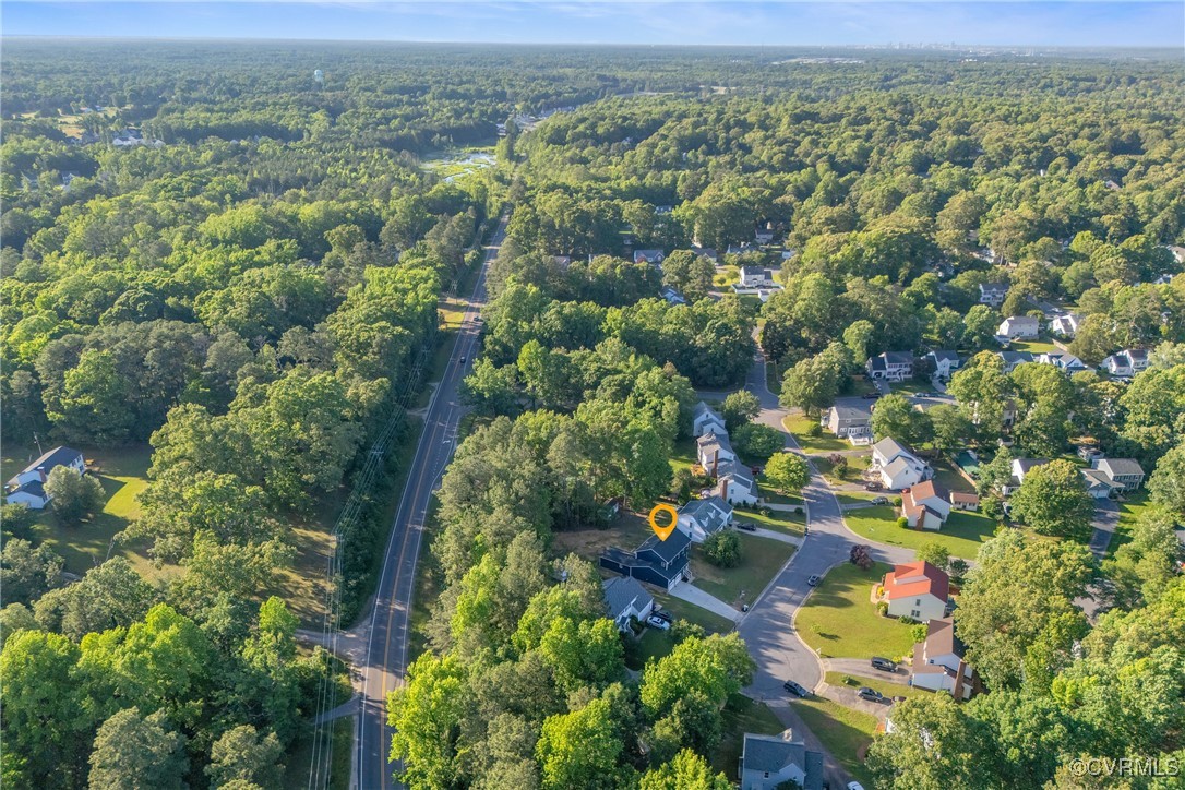 11202 Heathstead Road Chester, VA 23831 - Photo 45 of 50 Aerial view of property's location with a heavily