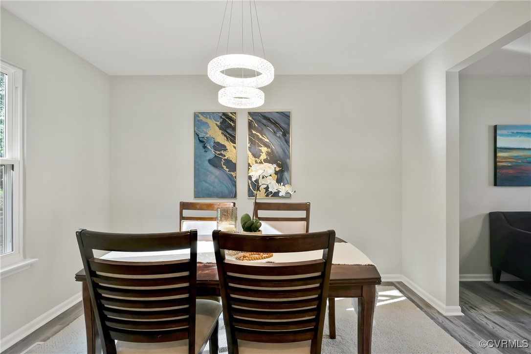 11202 Heathstead Road Chester, VA 23831 - Photo 10 of 50 Dining area featuring wood finished floors, health
