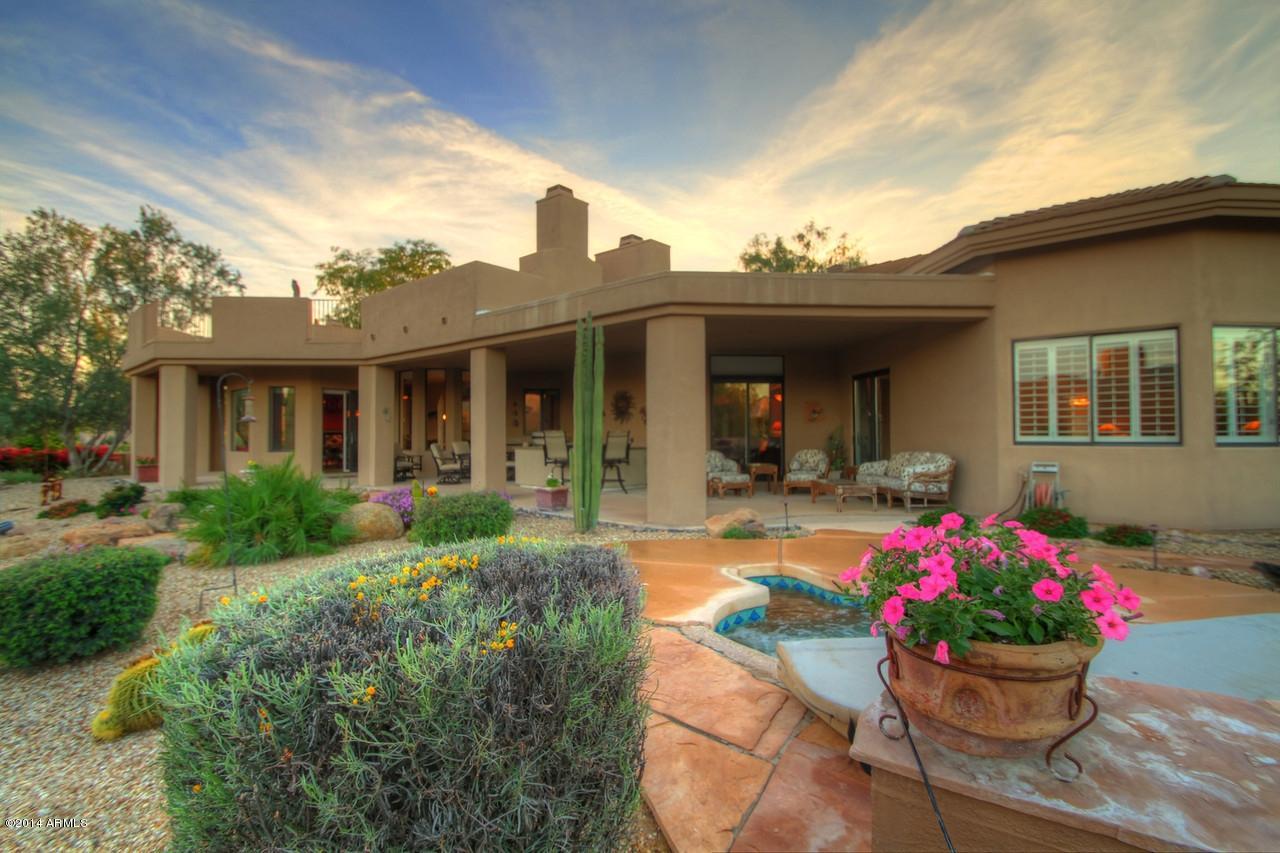 26705 Picacho Circle Rio Verde, AZ 85263 - Photo 8 of 57 Back Patio from Spa