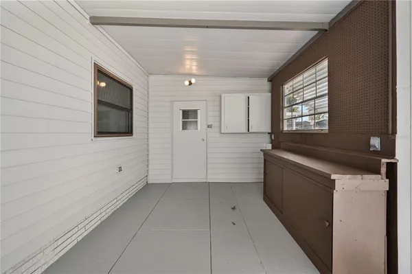 a view of a storage & utility room