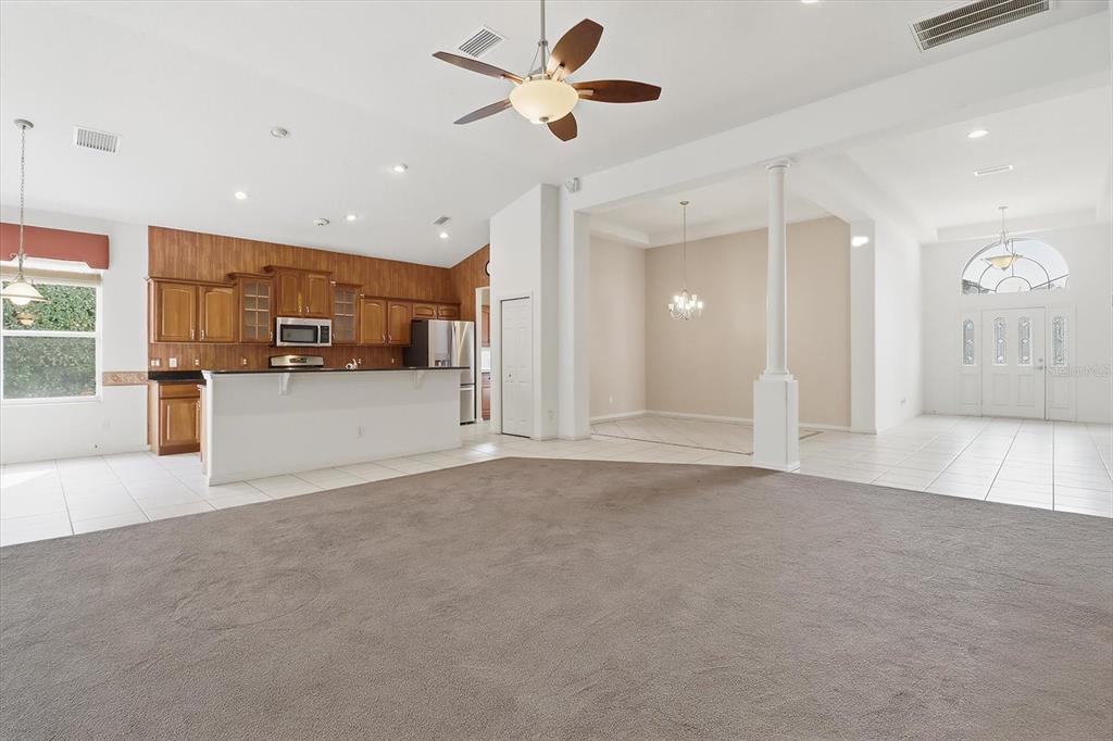1683 North Shadowview Path Hernando, FL 34442 - Photo 17 of 56 a view of a kitchen with a sink and a stove top oven