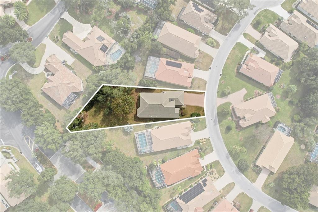 1683 North Shadowview Path Hernando, FL 34442 - Photo 6 of 56 an aerial view of a residential houses with outdoor space