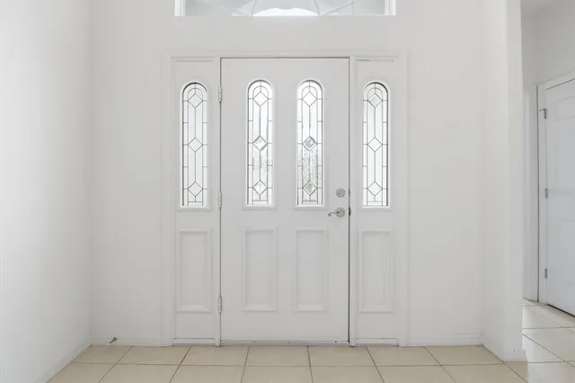 view of a entryway with white walls