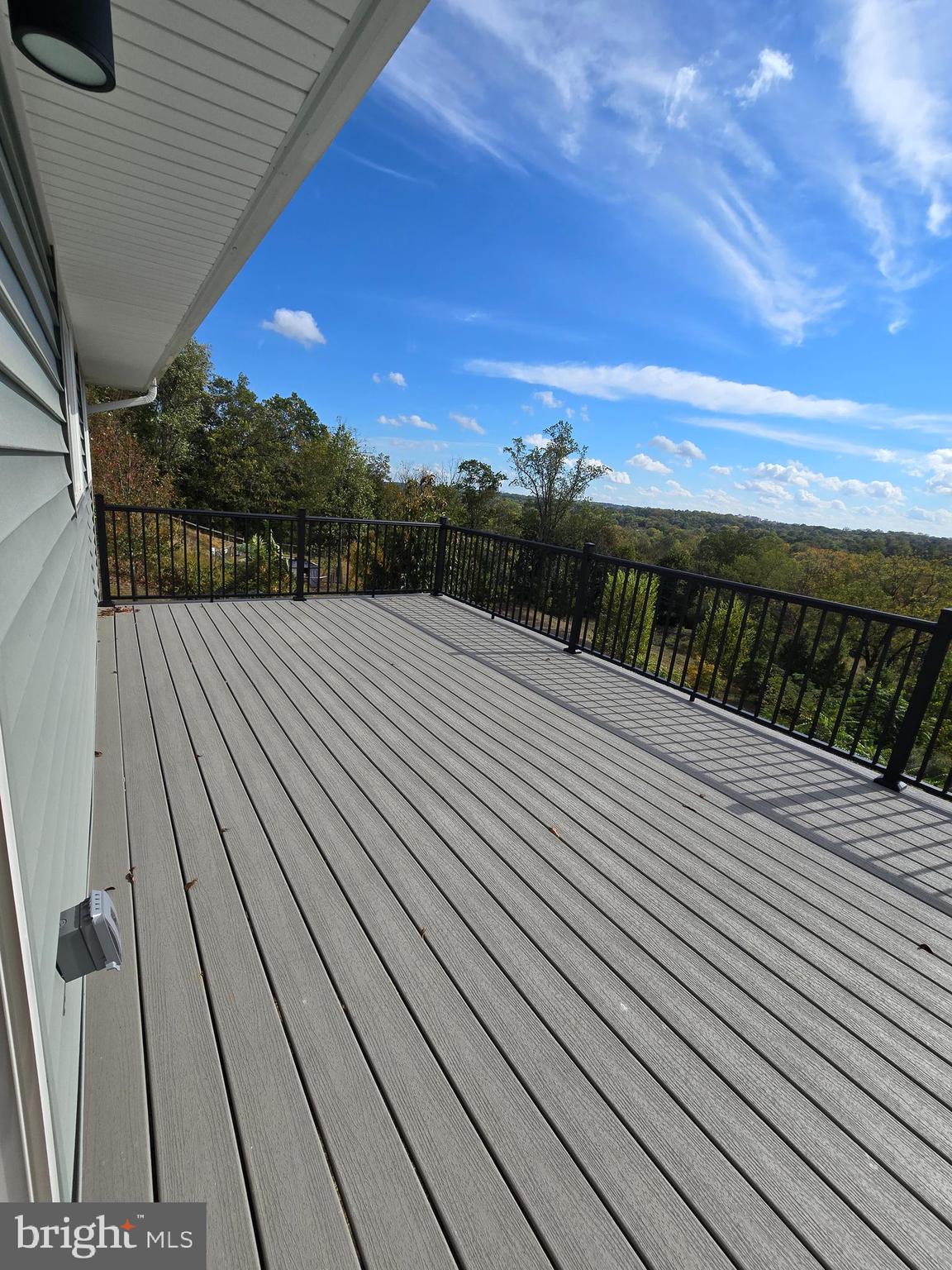 873 Ferry Road Doylestown, PA 18901 - Photo 16 of 38 a view of balcony with wooden floor and city view