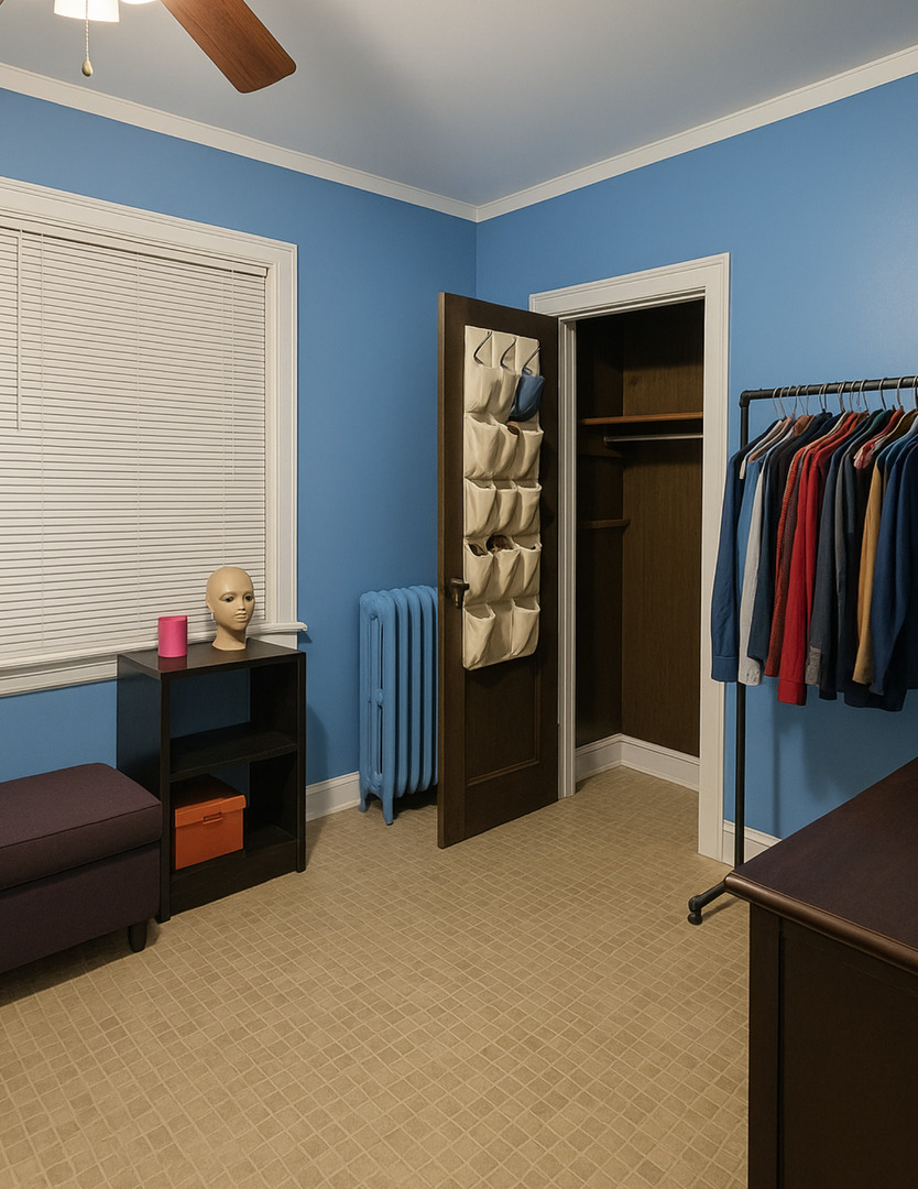 9919 South Charles Street Chicago, IL 60643 - Photo 4 of 19 a view of a livingroom with furniture and closet