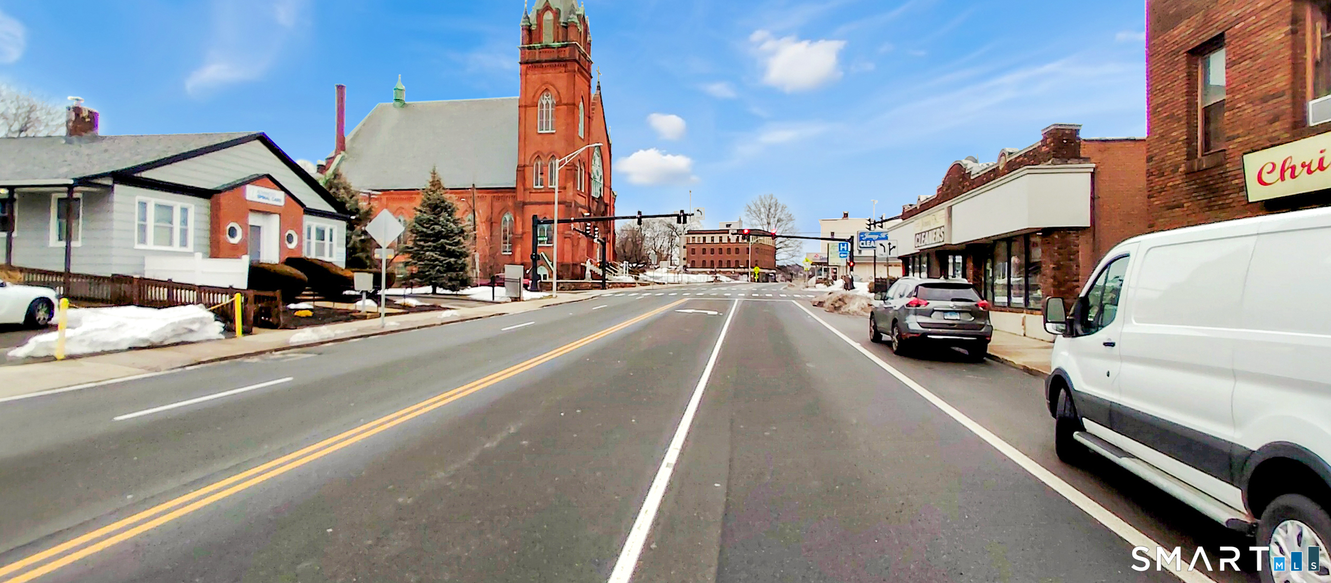 200 West Main Street Meriden, CT 06451 - Photo 43 of 53 a view of a city street with cars