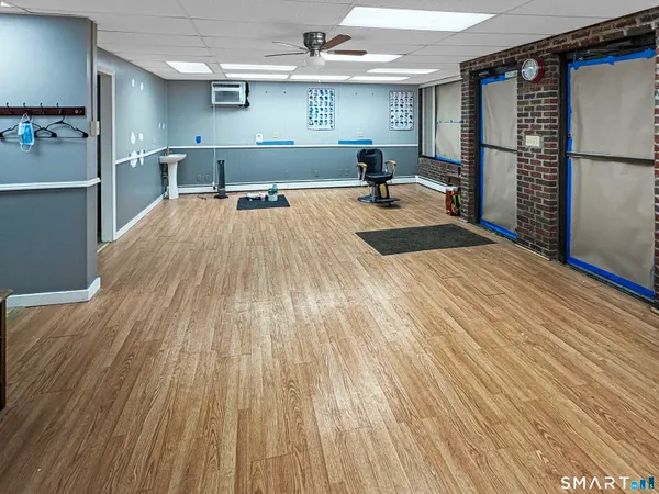 a room with musical instruments