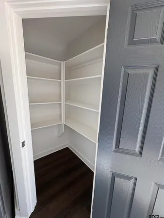 a view of walk in closet