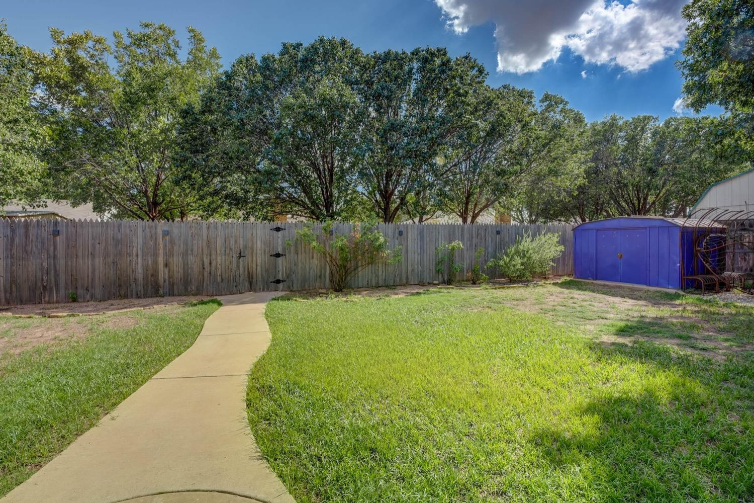 5229 91st Street Lubbock, TX 79424 - Photo 27 of 28 a view of backyard with tree