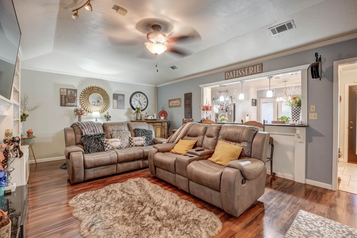 5229 91st Street Lubbock, TX 79424 - Photo 6 of 28 a living room with furniture and a large window