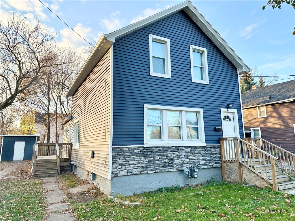 61 Myrtle Street Rochester, NY 14606 - Photo 2 of 18 This home offers 3-bedroom/1-bathroom with just un