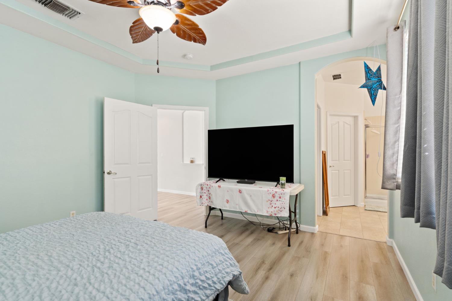 46 Bascom Court Sacramento, CA 95835 - Photo 16 of 34 a bedroom with bed and tv