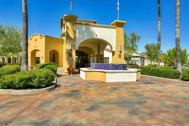 a view of swimming pool with a yard