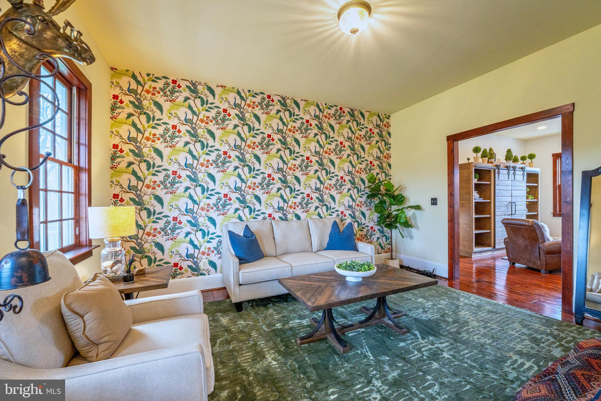15718 Old Waterford Road Waterford, VA 20197 - Photo 17 of 81 a living room with furniture and a potted plant
