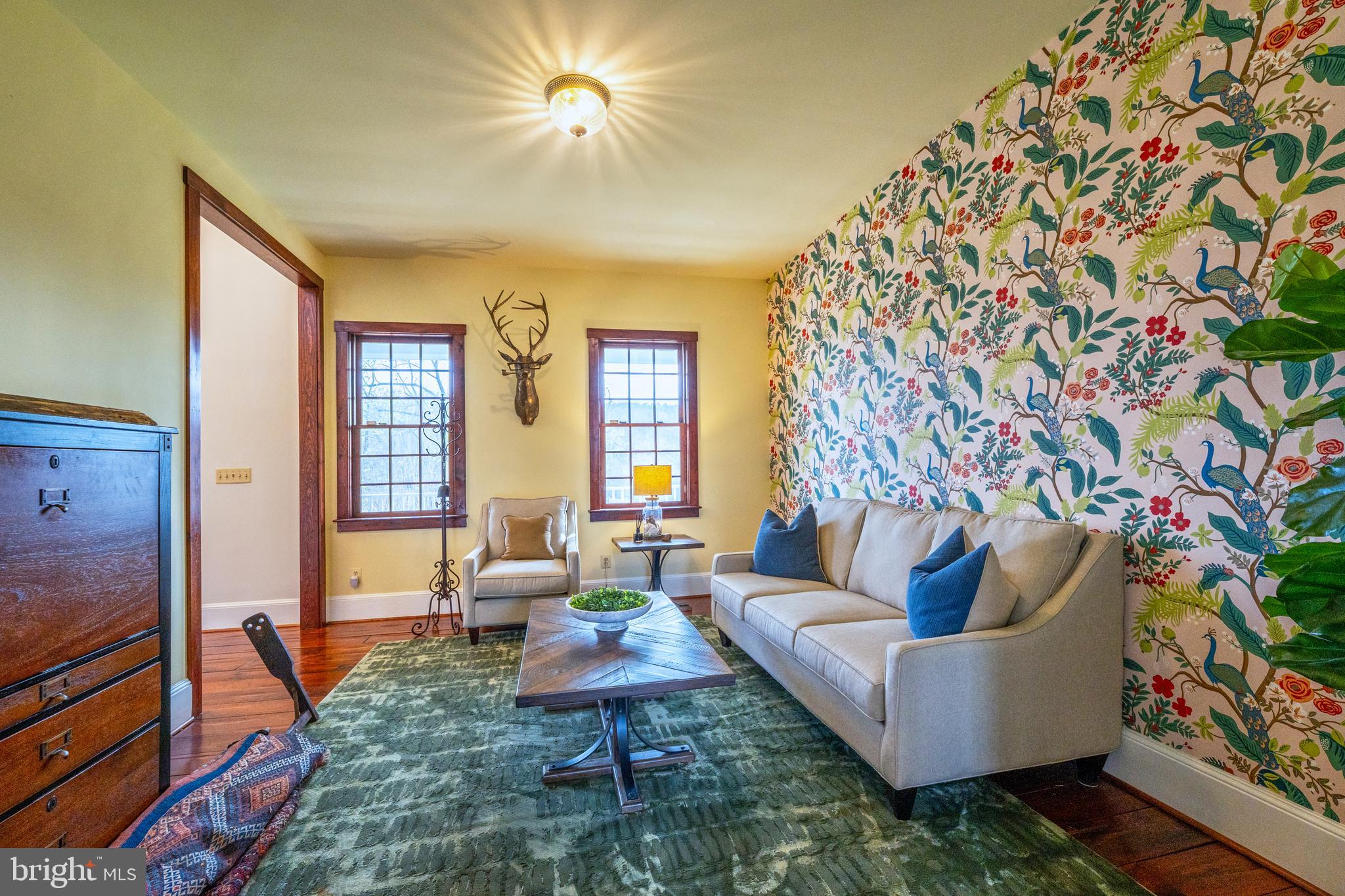 15718 Old Waterford Road Waterford, VA 20197 - Photo 18 of 81 a living room with furniture and a potted plant