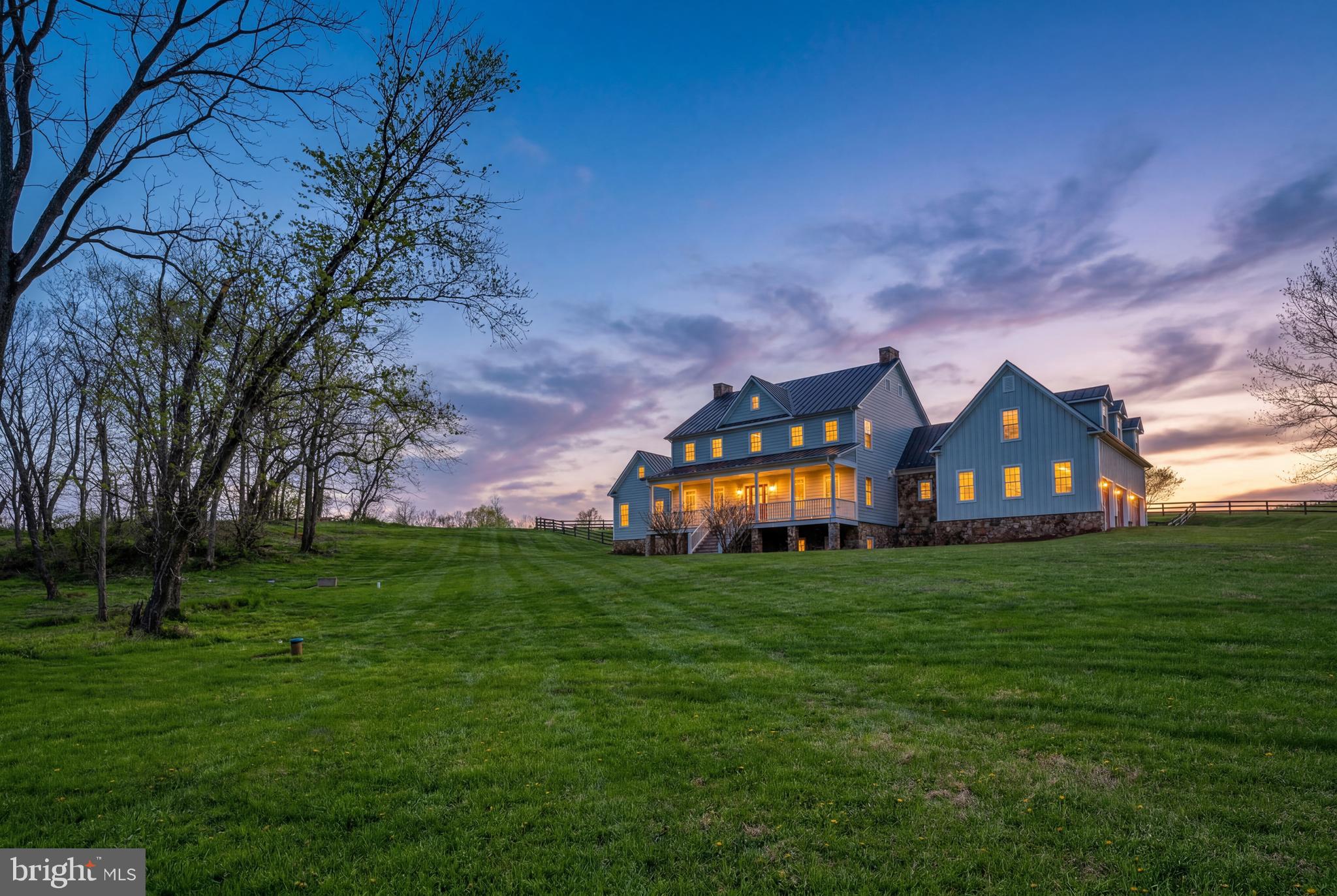 15718 Old Waterford Road Waterford, VA 20197 - Photo 4 of 81 a front view of a house with a yard