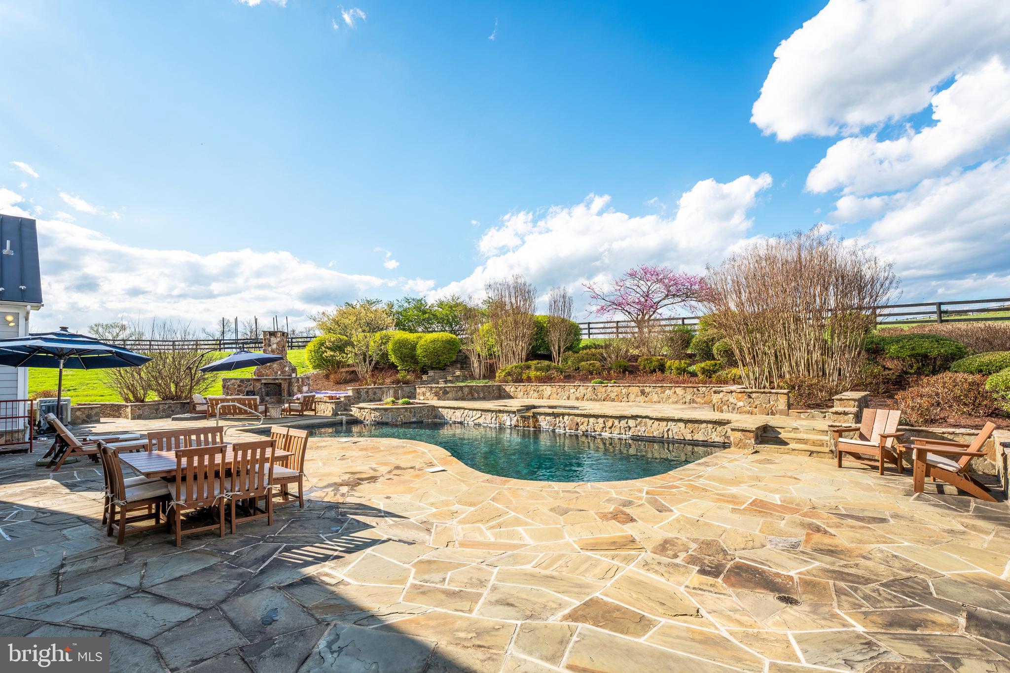 15718 Old Waterford Road Waterford, VA 20197 - Photo 62 of 81 a outdoor space with swimming pool and furniture