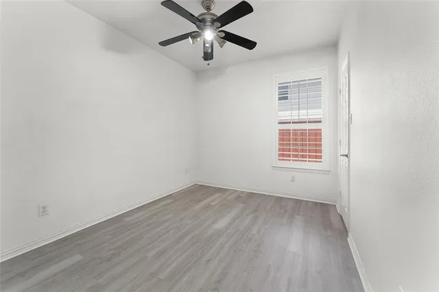 wooden floor in an empty room