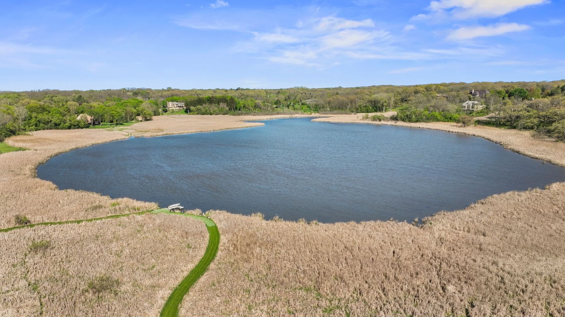 241 Otis Road Barrington Hills, IL 60010 - Photo 11 of 11 a view of a lake and mountain
