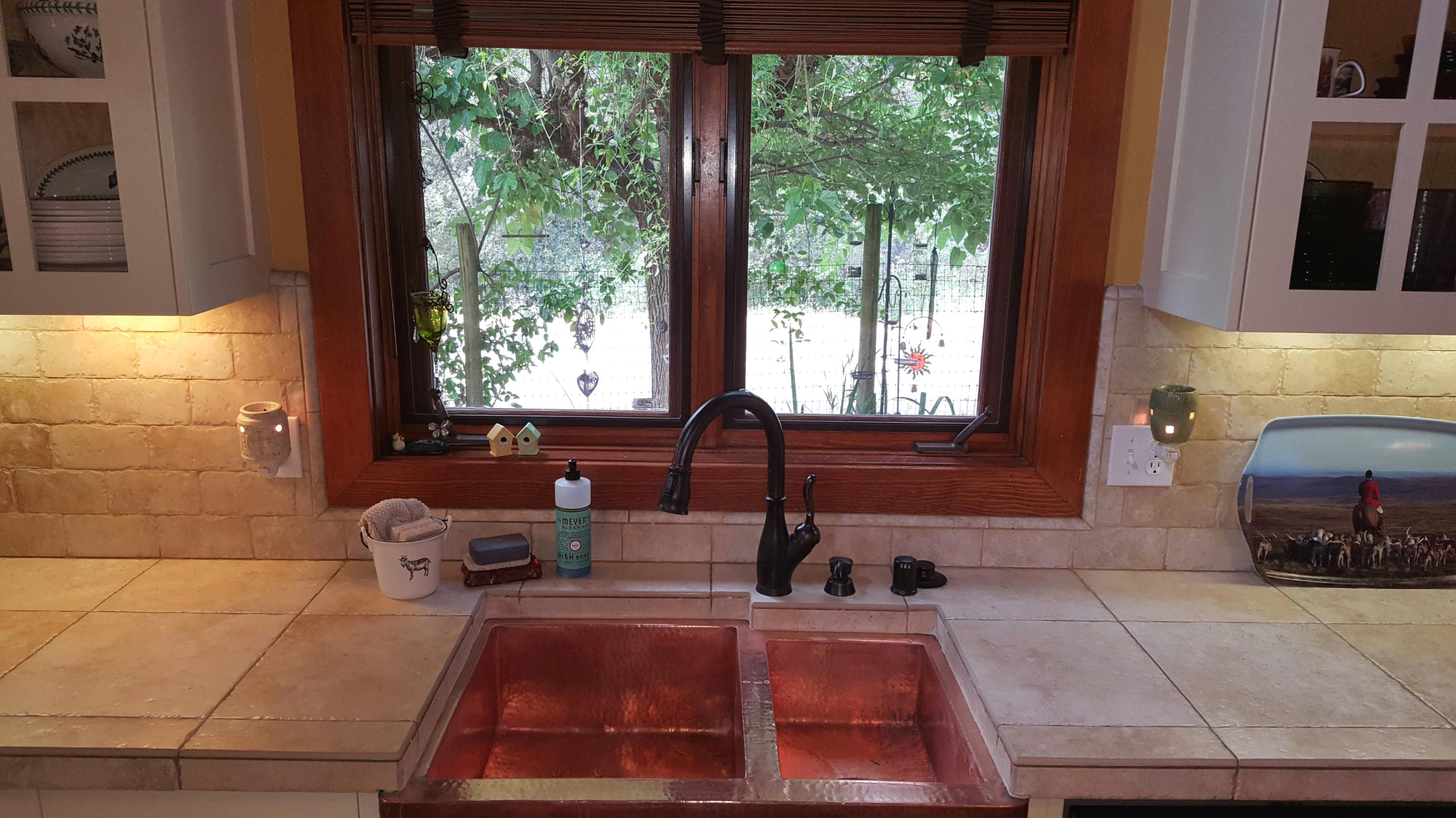 13148 South Fork Road Igo, CA 96047 - Photo 13 of 50 COPPER SINK & WOOD WRAPPED WINDOWS