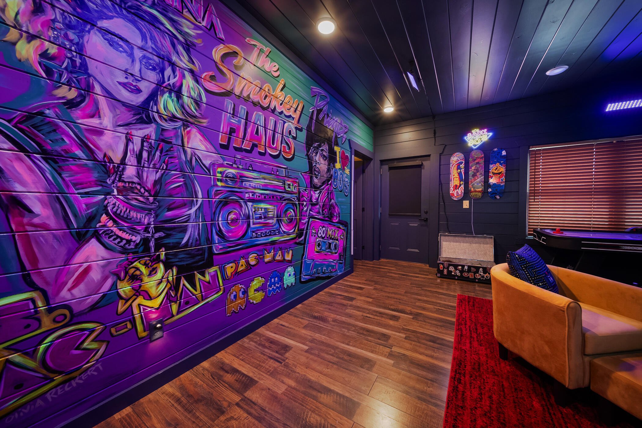 2513 Laurel Point Way Sevierville, TN 37862 - Photo 10 of 81 80's Game Room Mural