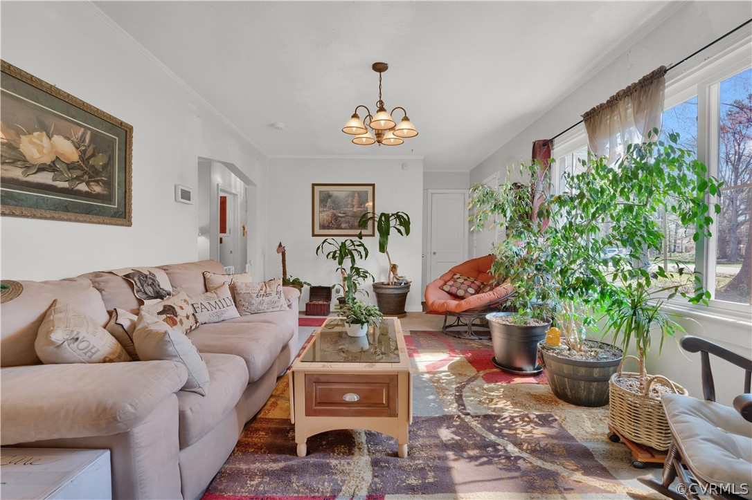 5218 Jahnke Road Richmond, VA 23225 - Photo 21 of 35 a living room with furniture potted plant and window