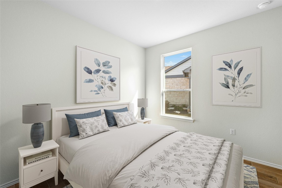 706 Livewater Cove Georgetown, TX 78633 - Photo 21 of 33 Guest Bedroom: Virtually Staged